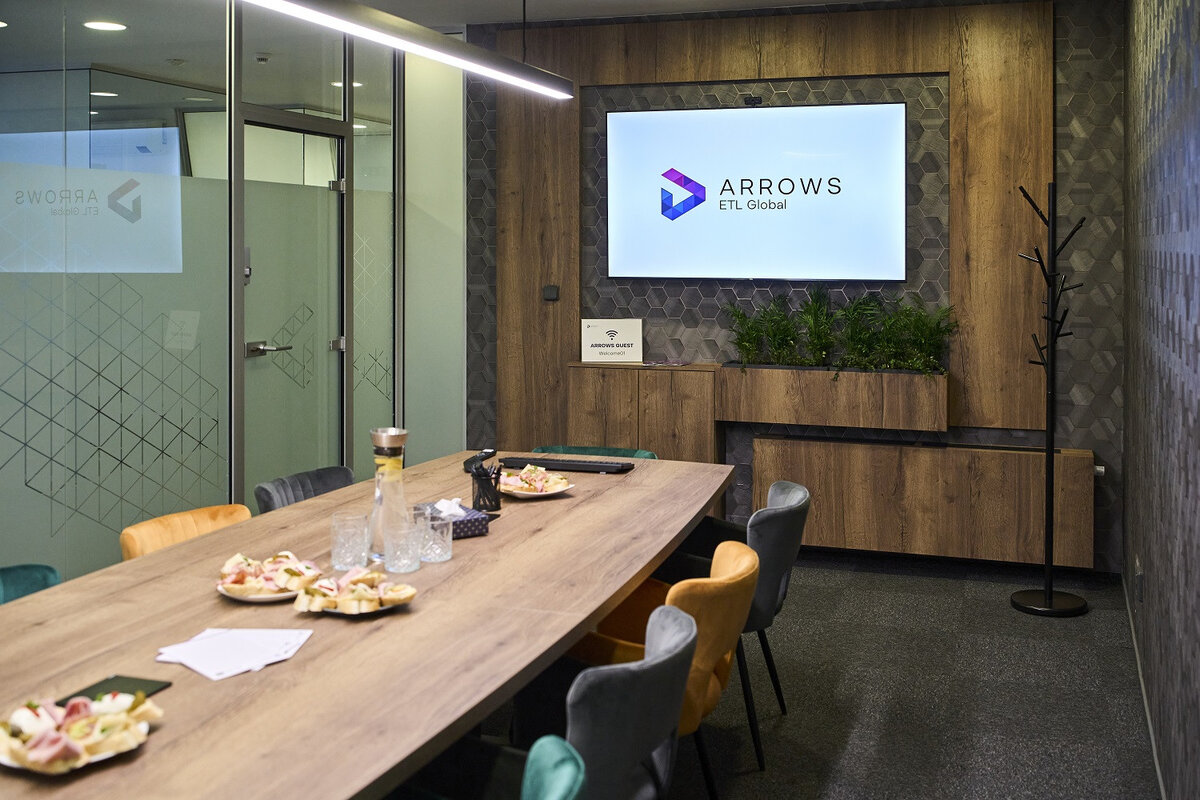 Zasedací místnost ARROWS v Hradci Králové